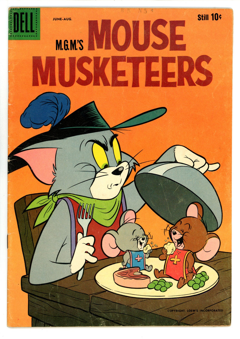 M.G.M.'s Mouse Musketeers 18 VG+ (4.5) (1959) 