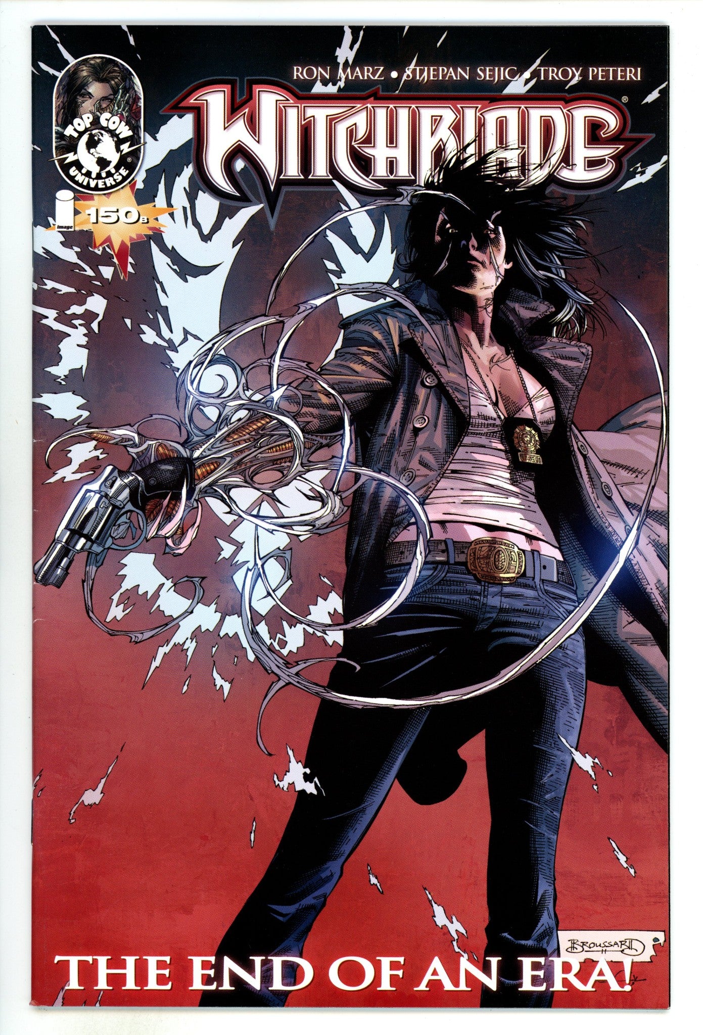 Witchblade Vol 1 150  FN/VF (7.0)  (2011) Broussard  Variant  