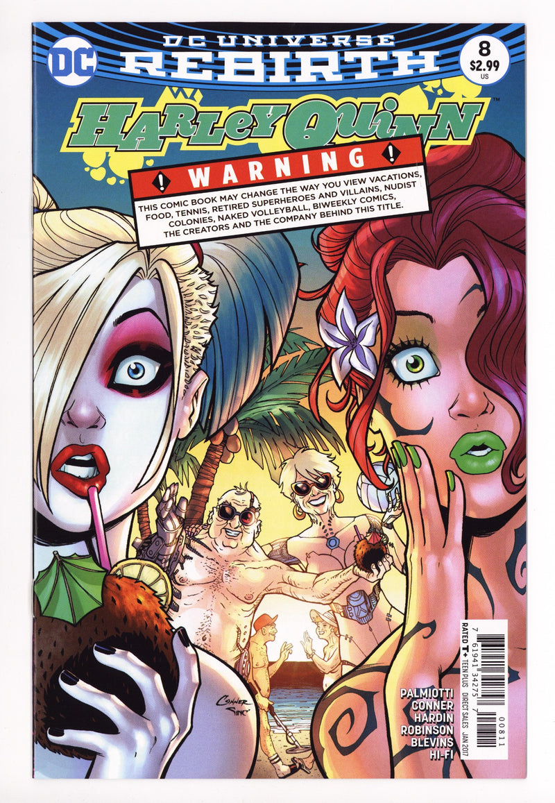 Harley Quinn Vol 3 8 High Grade (2017) 