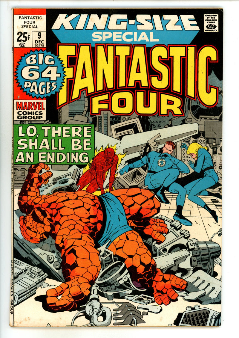 Fantastic Four Annual Vol 1 9 FN (6.0) (1971) 