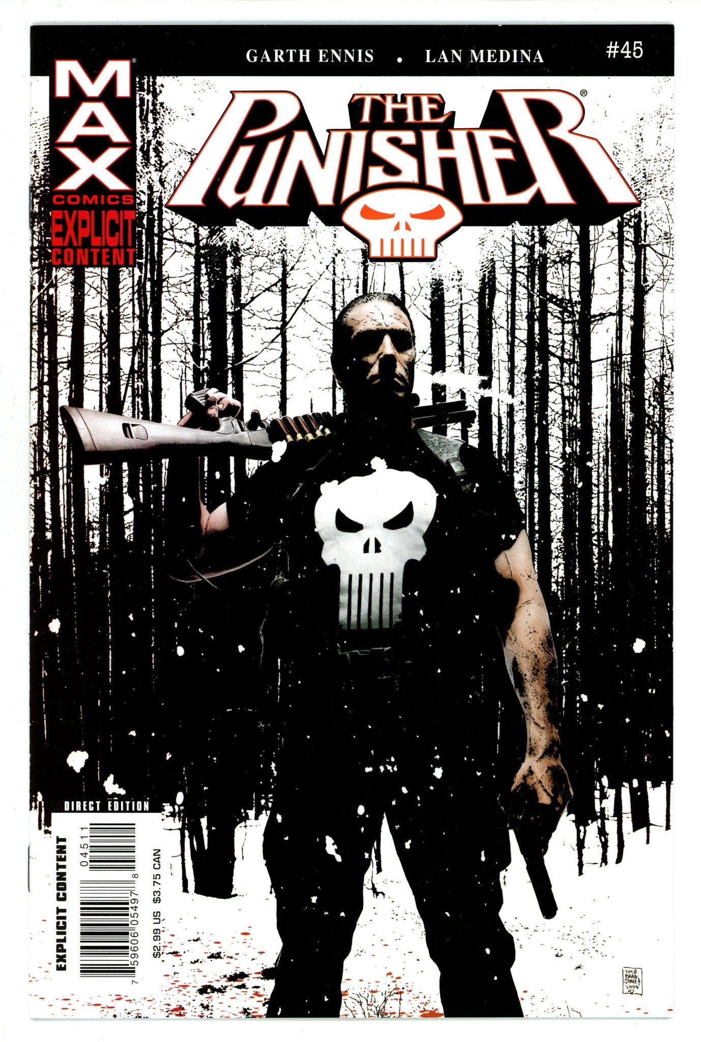 Punisher Vol 7 45 High Grade (2007) 