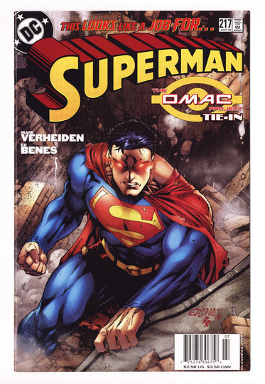 Superman Vol 2 217 VF/NM (9.0) (2005) Newsstand 