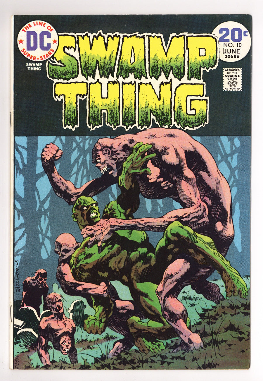 Swamp Thing Vol 1 10 FN (6.0) (1974) 