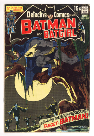 Detective Comics Vol 1 405 VG+ (4.5) (1970)