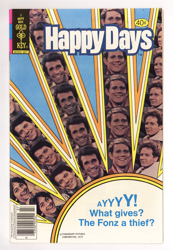 Happy Days 3 VF+ (8.5) (1979)