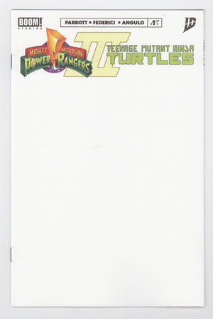 Mighty Morphin Power Rangers / Teenage Mutant Ninja Turtles III 1 Blank Variant (2025)