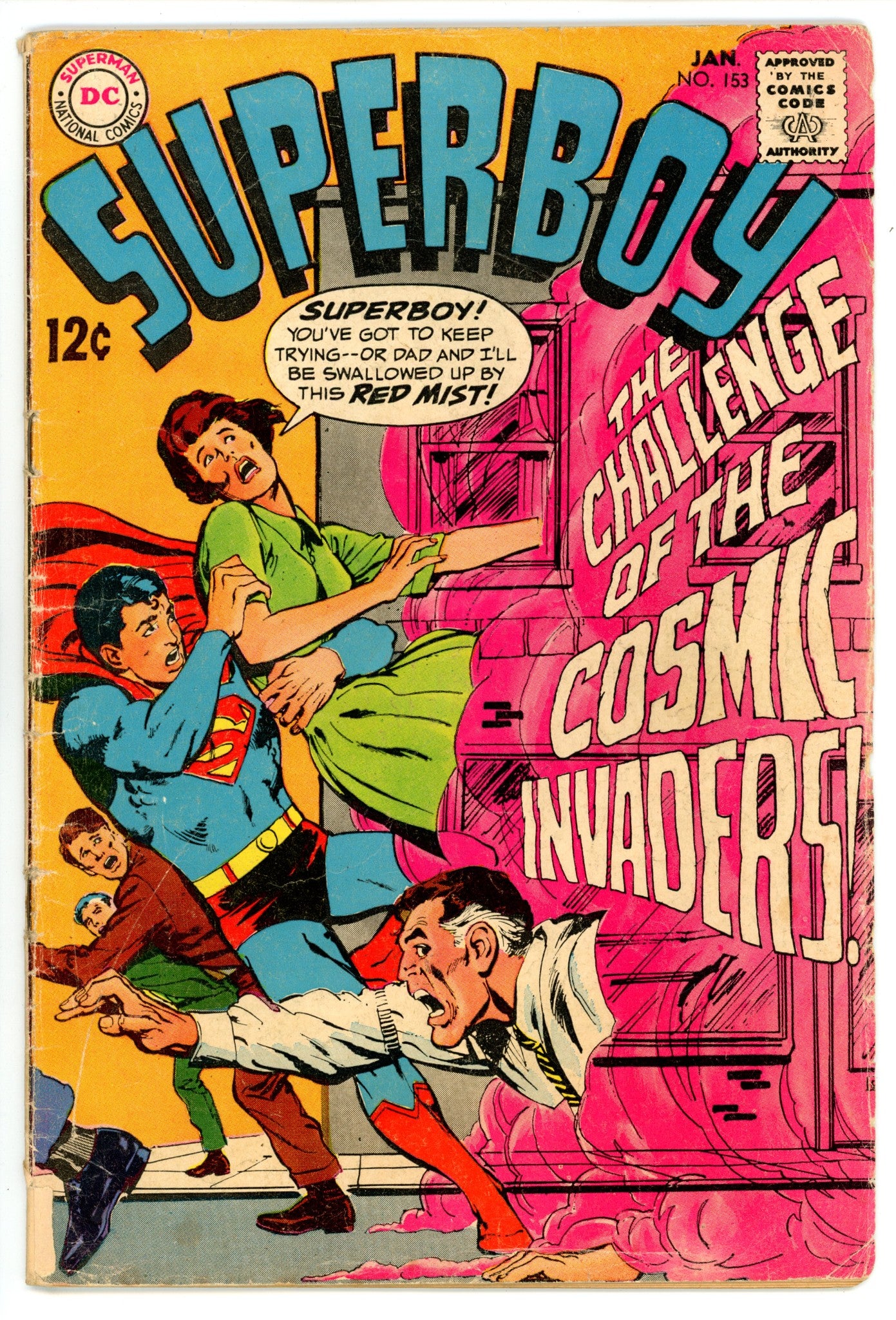 Superboy Vol 1 153 GD/VG (3.0) (1969) 
