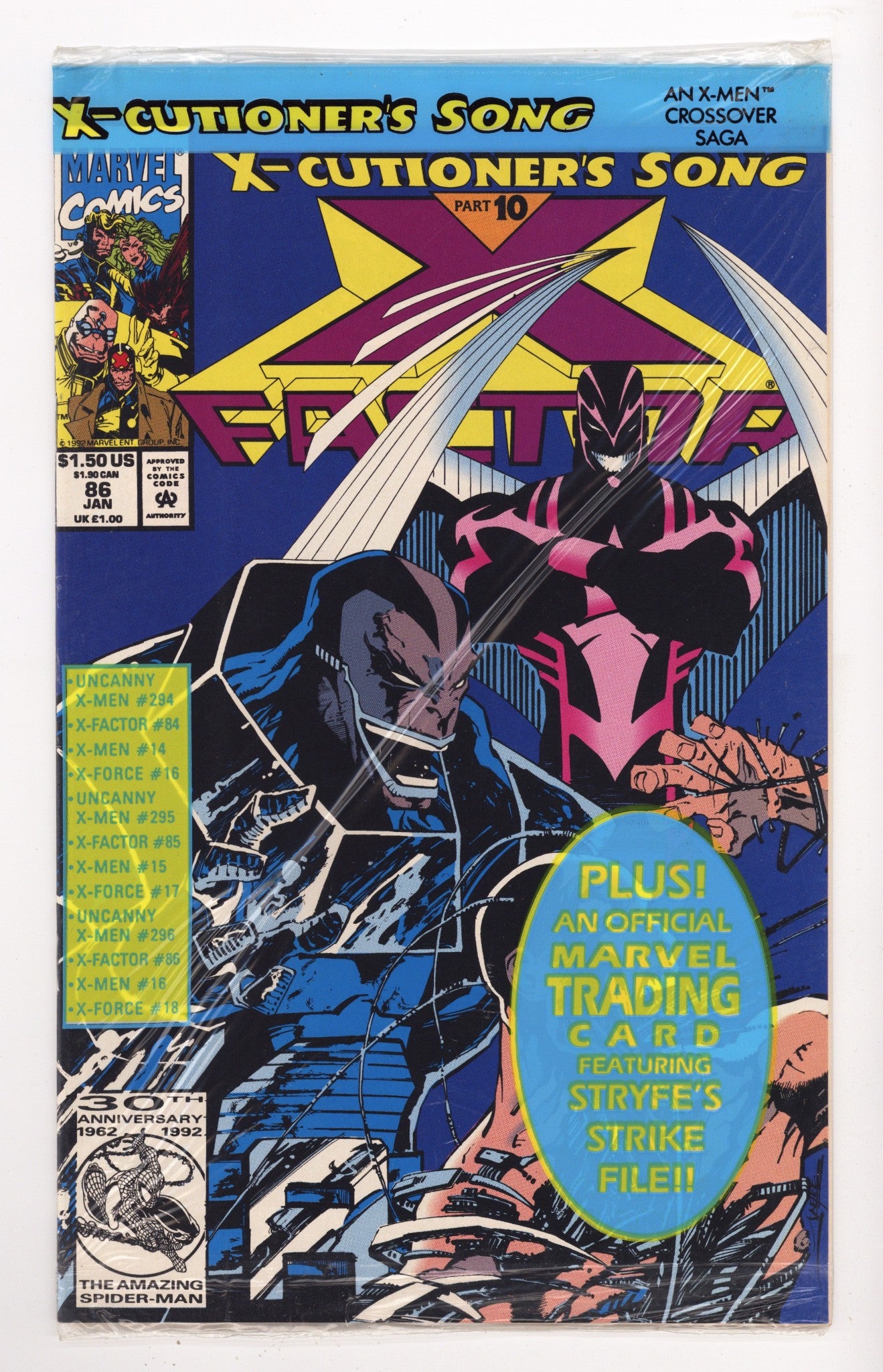 X-Factor Vol 1 86 High Grade (1993) Sealed 
