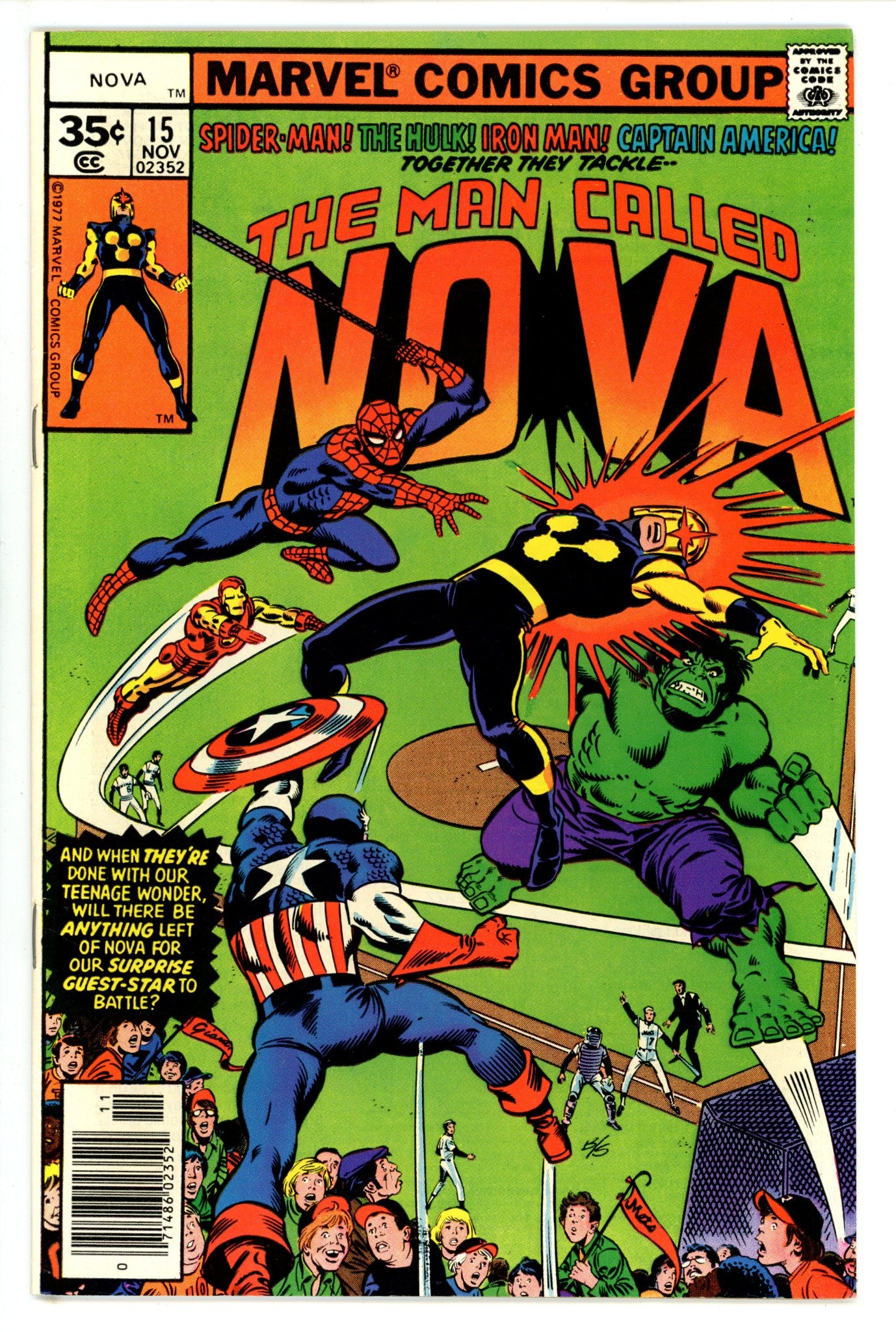 Nova Vol 1 15 FN+ (1977)