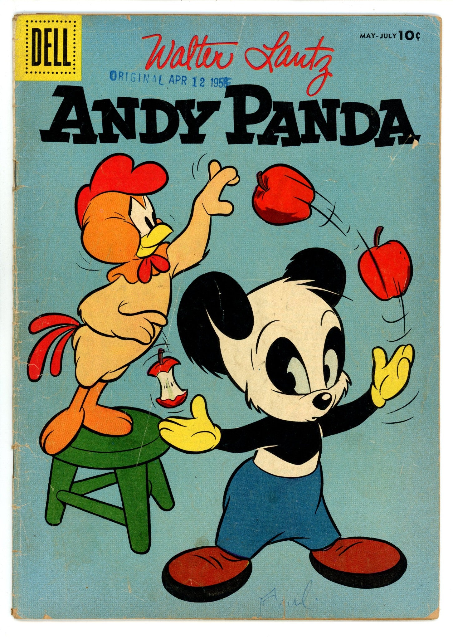 Walter Lantz Andy Panda 34 VG (4.0) (1956) 