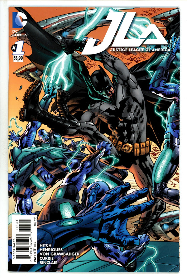 Justice League of America Vol 4 1 Hitch Batman Variant (2015)