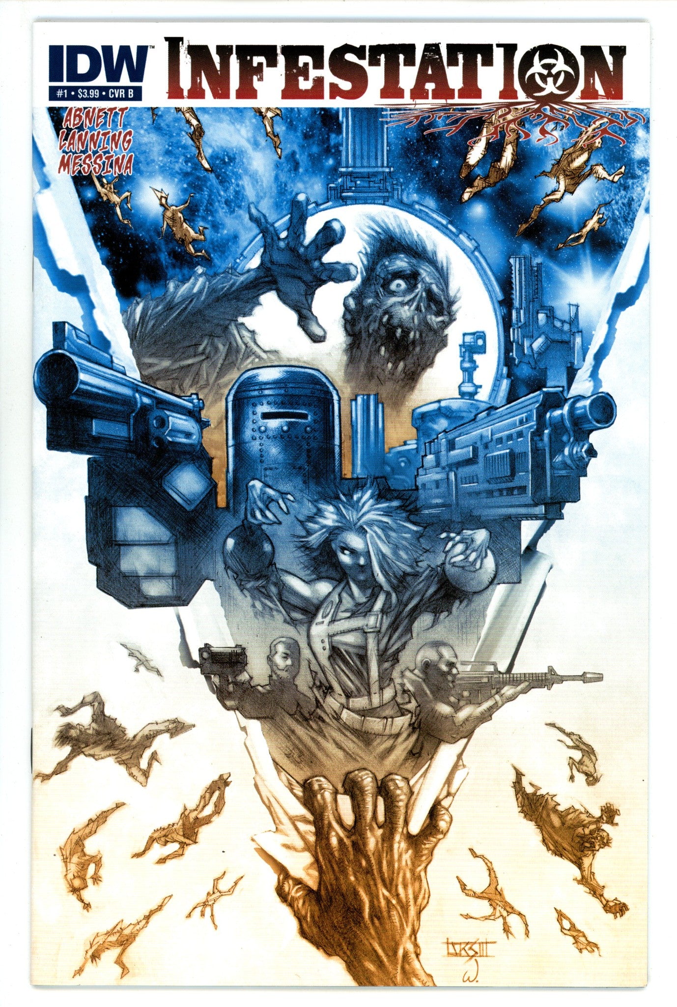 Infestation 1 High Grade (2011) III Variant 