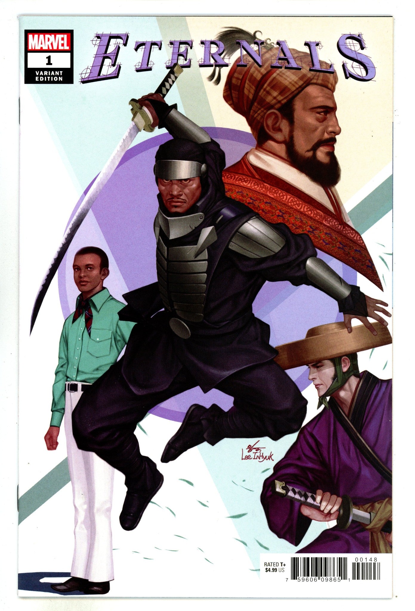 Eternals Vol 5 1 High Grade (2021) Lee Variant 