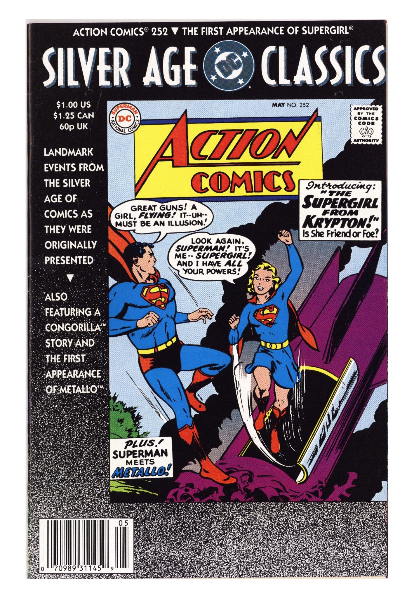 DC Silver Age Classics Action Comics 252 [nn] Mid Grade (1992) 
