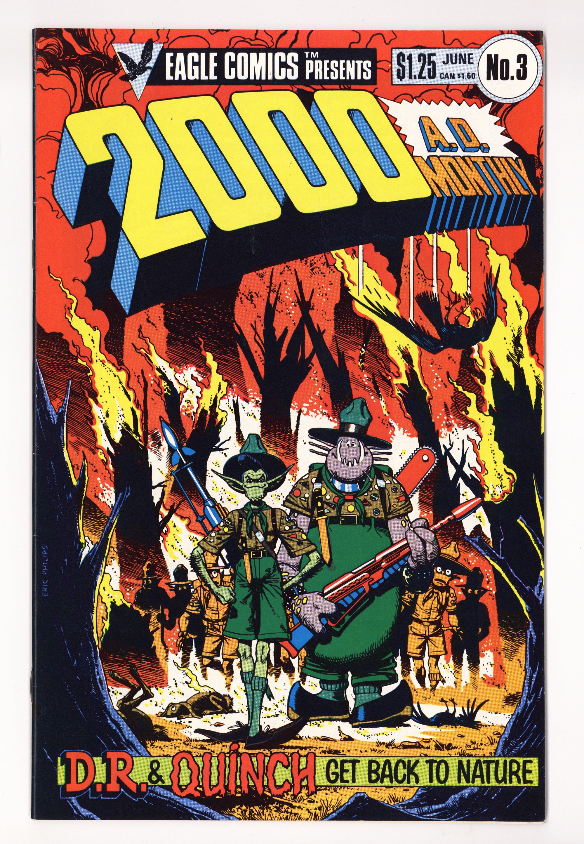 2000 A.D. 3 High Grade (1986) 