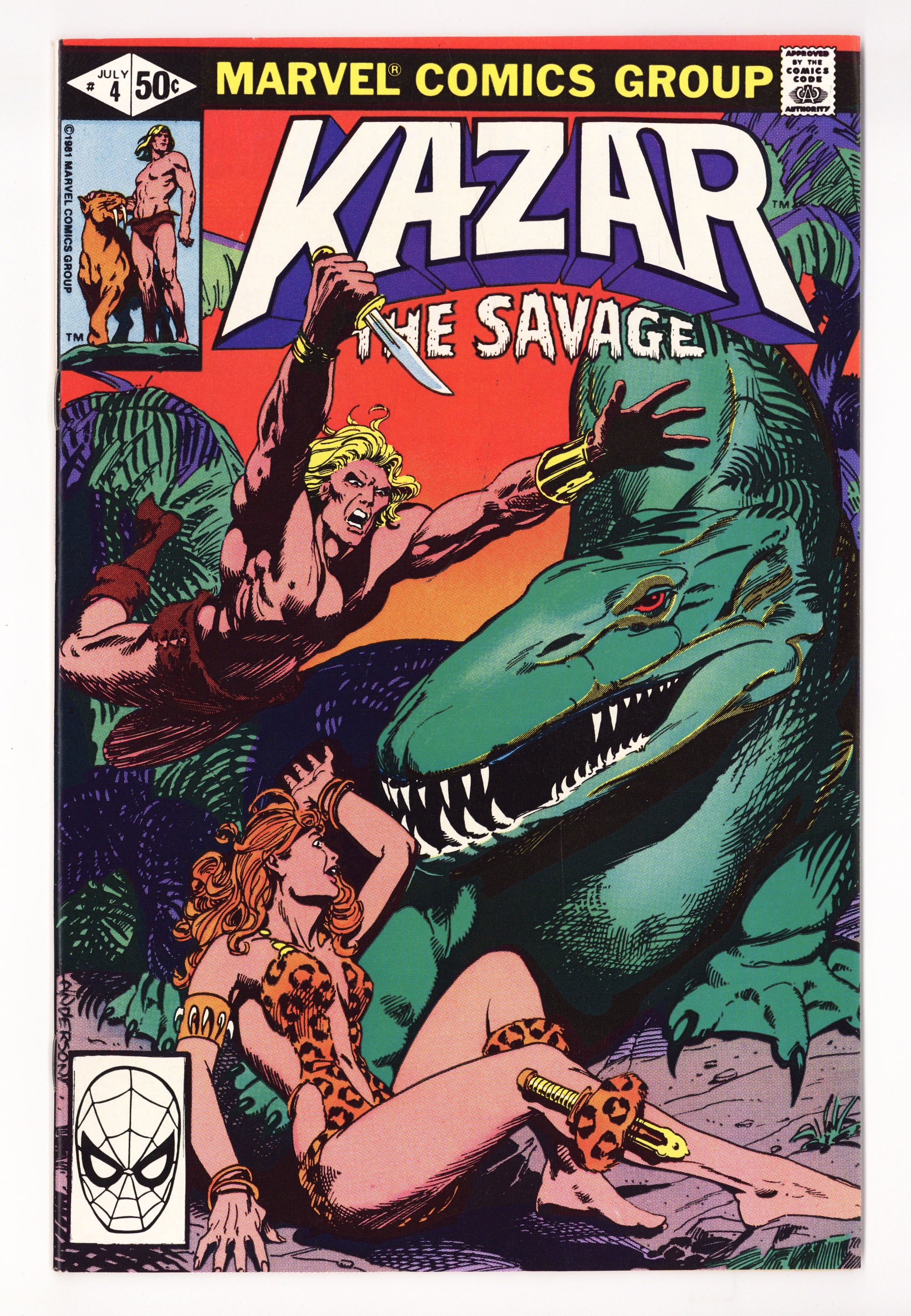 Ka-Zar the Savage Vol 3 4 High Grade (1981) 