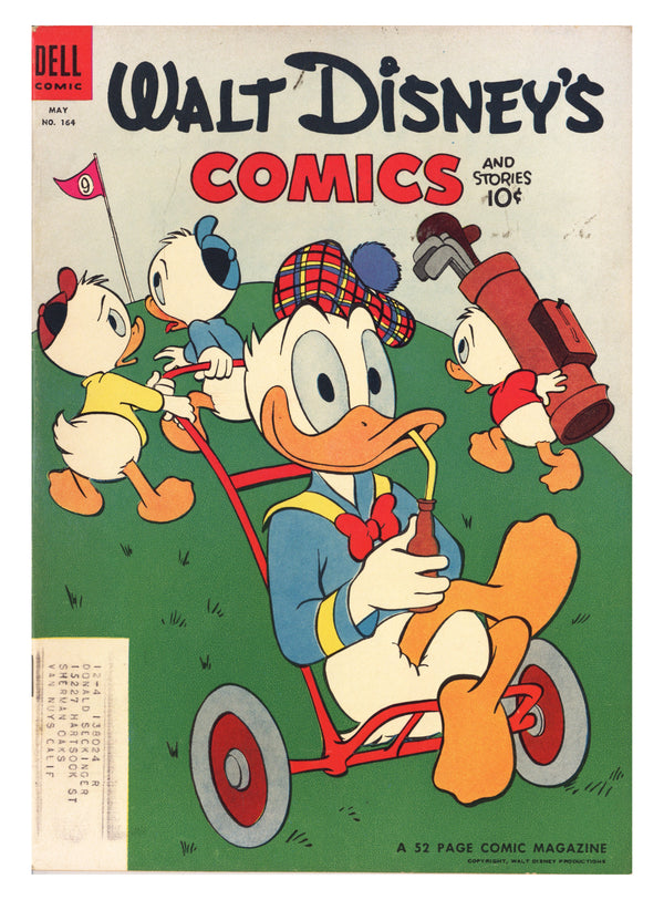 Walt Disney's Comics and Stories Vol 14 8 (164) FN/VF (7.0) (1954)