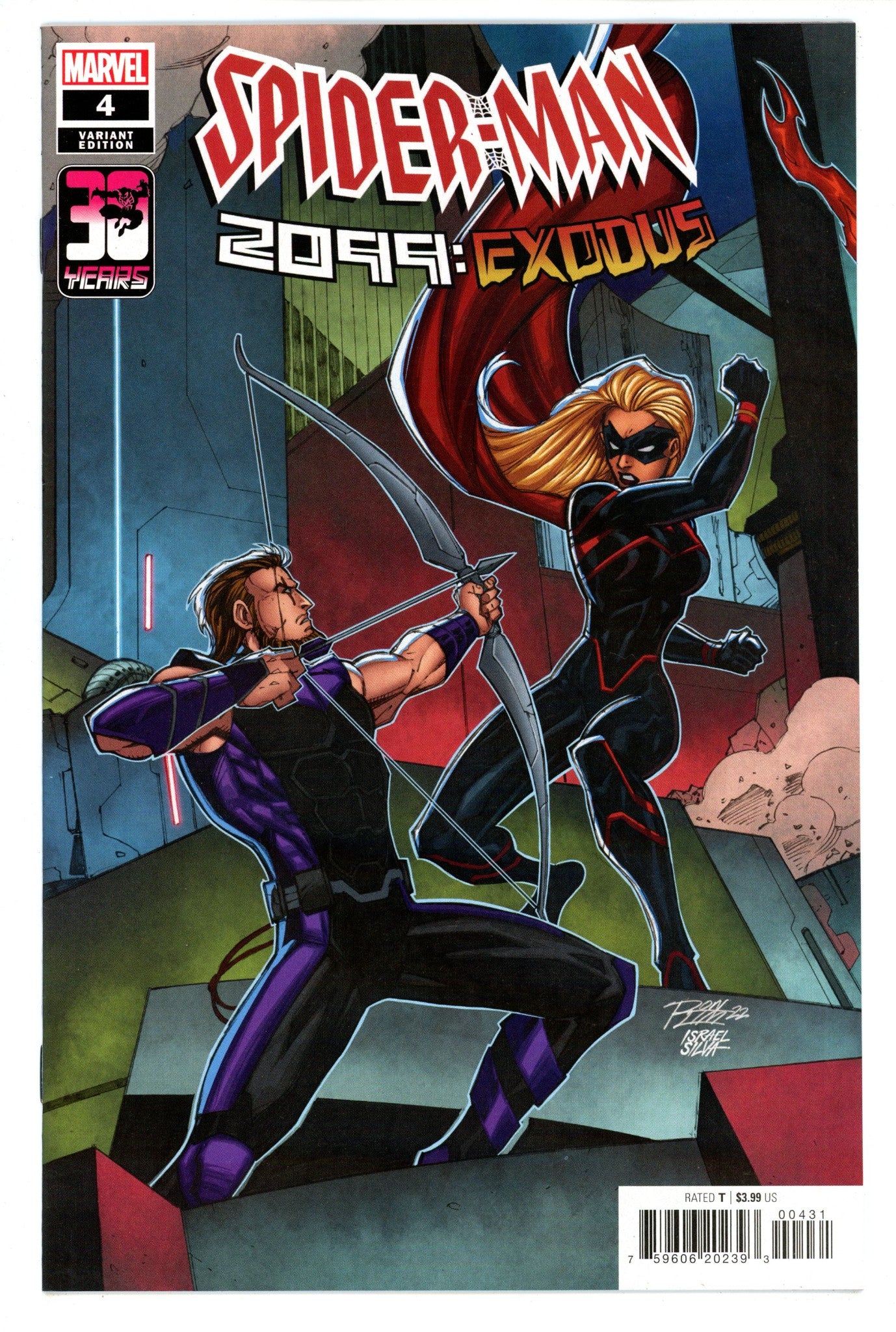Spider-Man 2099: Exodus 4 High Grade (2022) Lim Variant 
