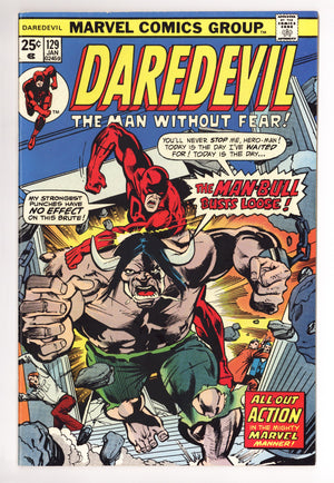 Daredevil Vol 1 129 VF+ (8.5) (1976)