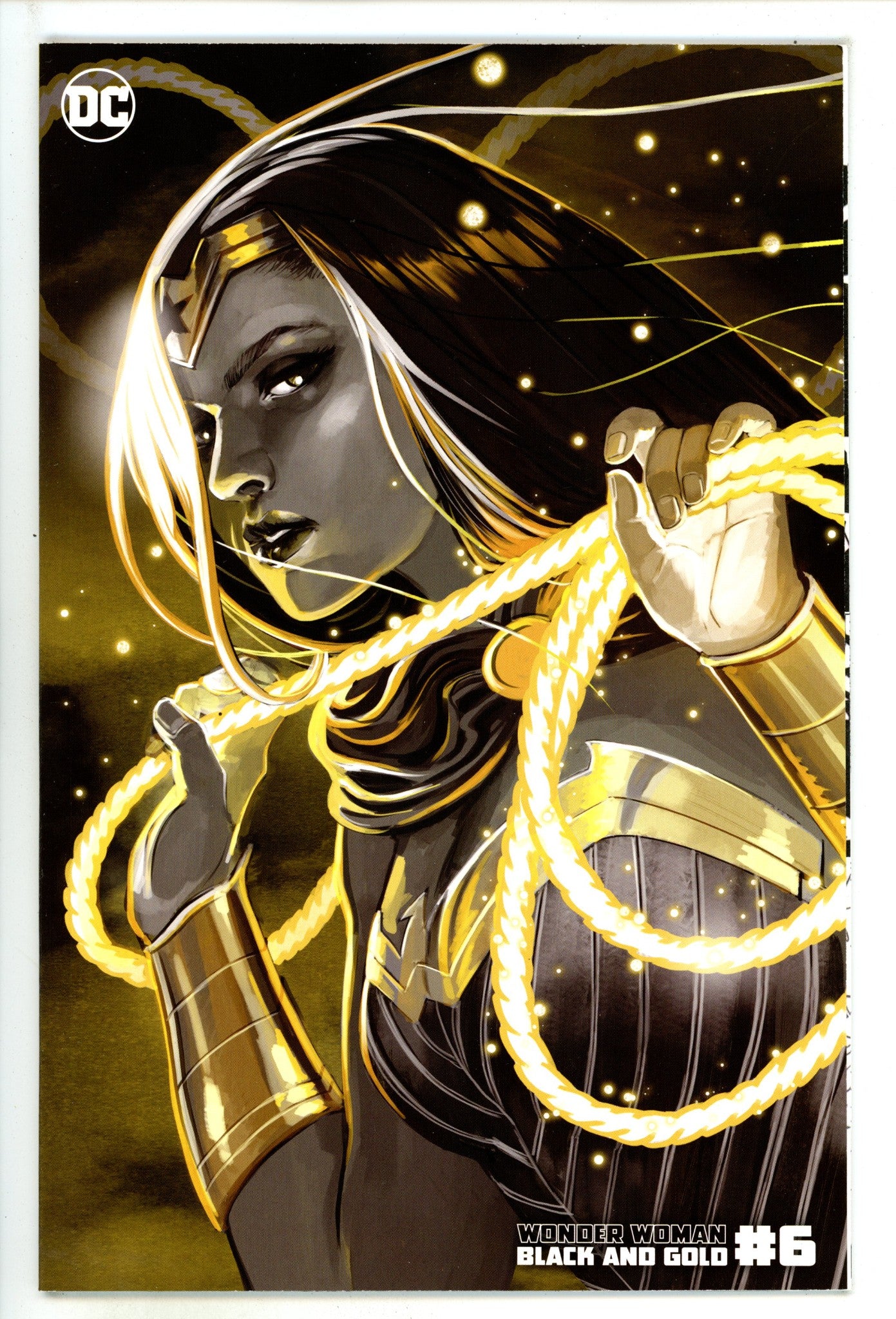 Wonder Woman Black & Gold 6 High Grade (2022) Hans Variant 