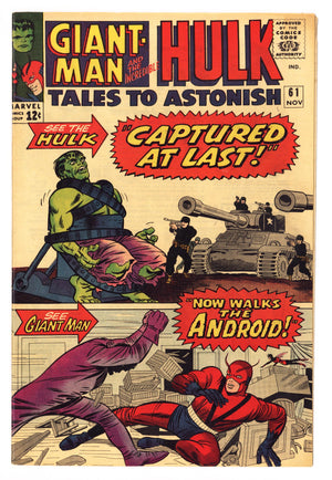 Tales to Astonish Vol 1 61 VF (8.0) (1964)