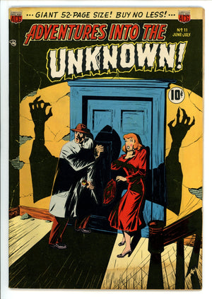 Adventures into the Unknown 11 FN- (5.5) (1950) 