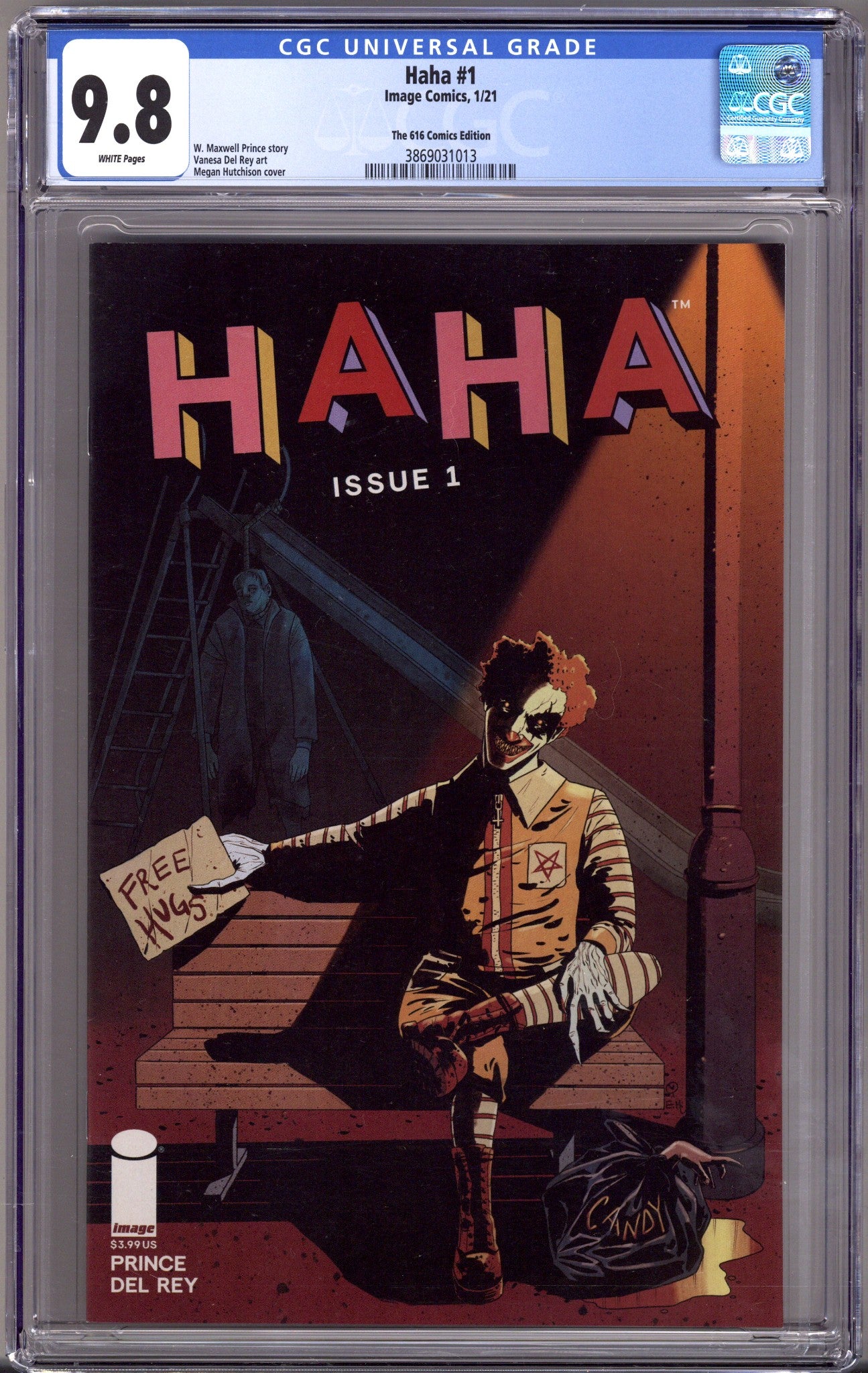Haha 1 CGC 9.8 (NM/M) (2021) Hutchison Exclusive Variant 