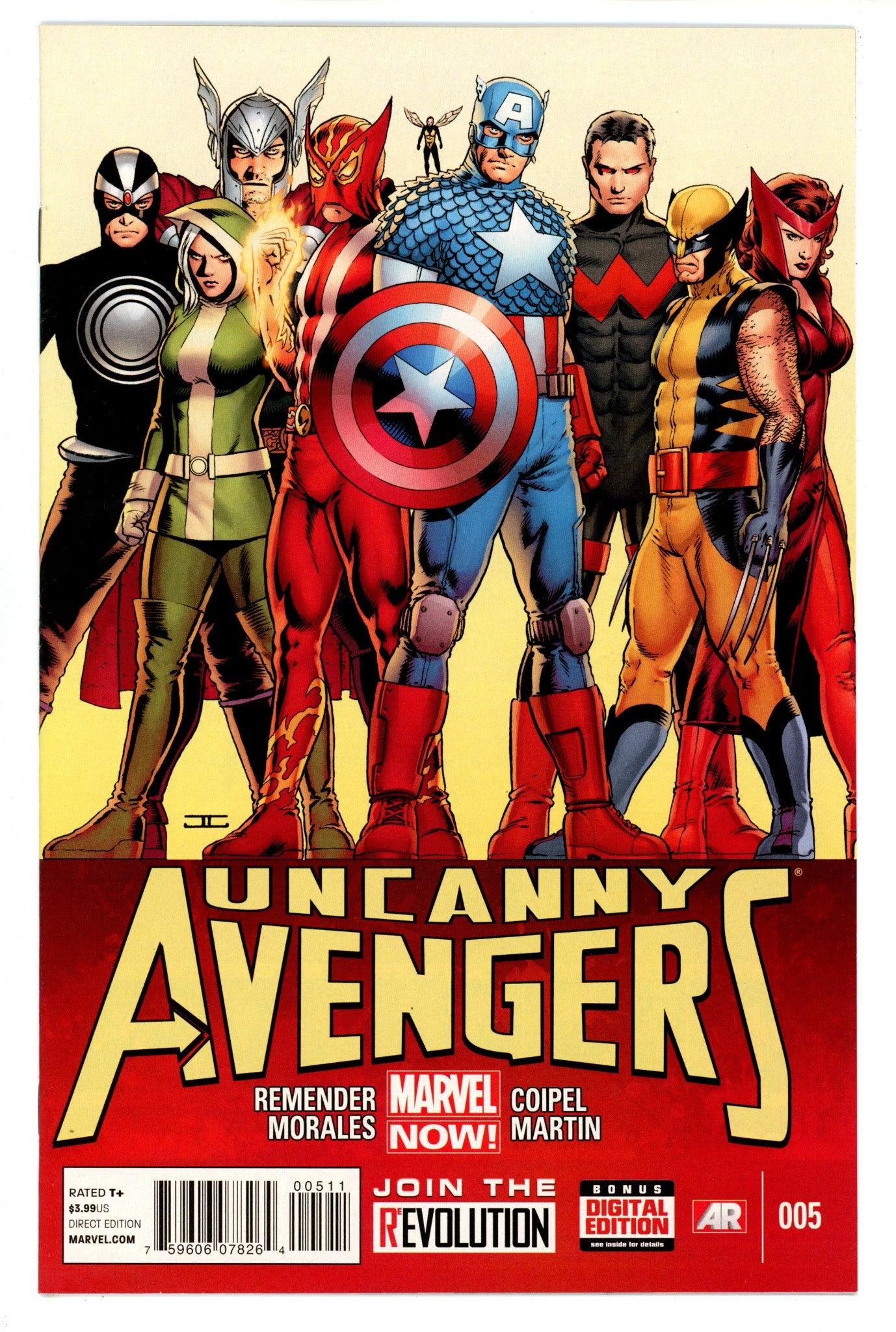 Uncanny Avengers Vol 1 5 High Grade (2013) 