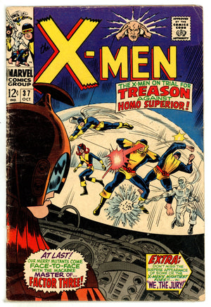 The X-Men Vol 1 37 VG (4.0) (1967) 