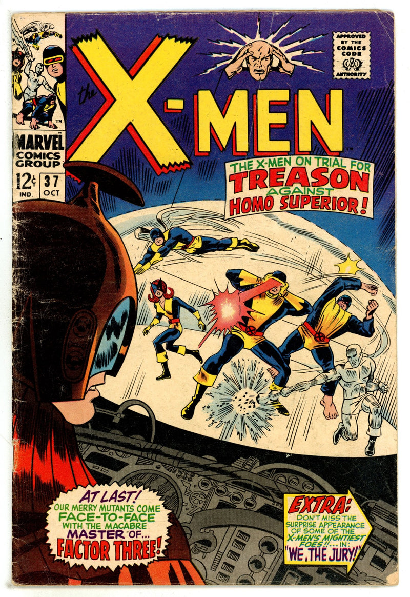 The X-Men Vol 1 37 VG (4.0) (1967) 