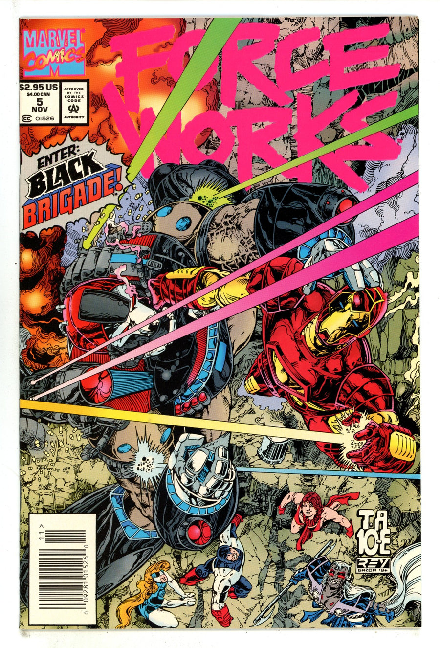 Force Works 5 High Grade (1994) Newsstand 
