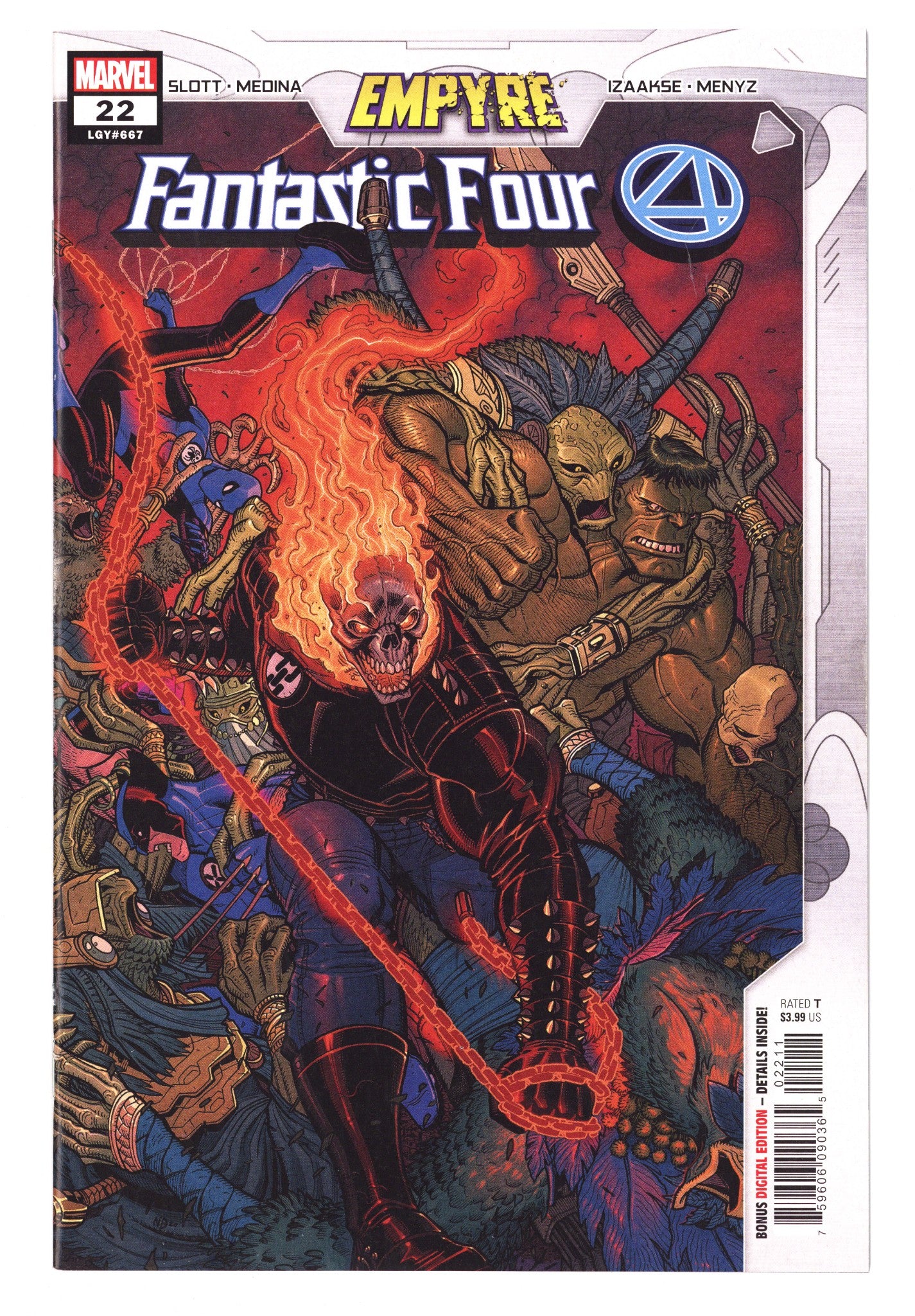 Fantastic Four Vol 6 22 (667) High Grade (2020) 