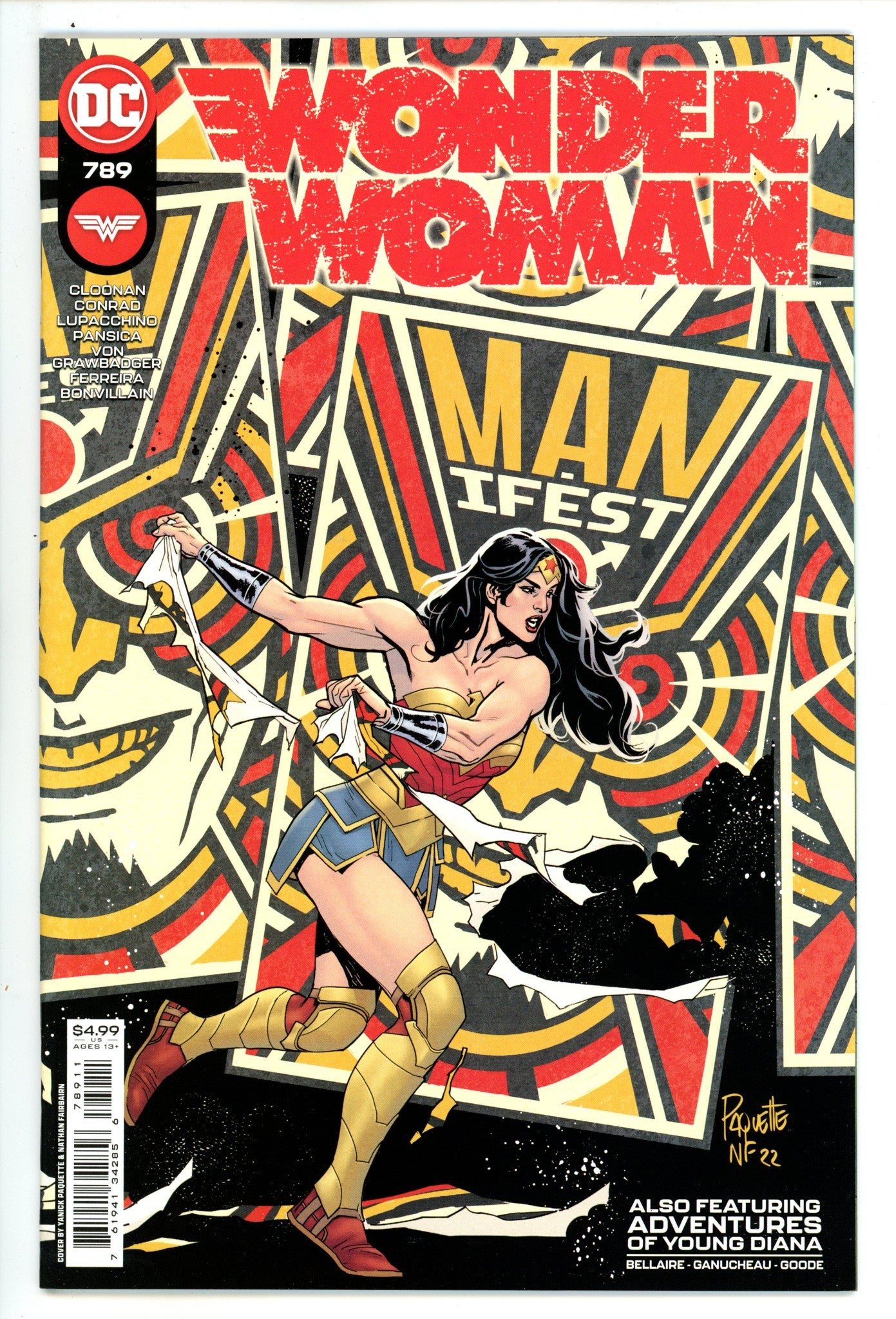 Wonder Woman Vol 5 789 High Grade (2022) 