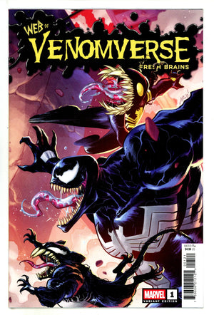 Web Of Venomverse: Fresh Brains 1 Anindito Connecting Variant (2025)