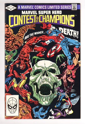Marvel Super Hero Contest of Champions 3 NM- (9.2) (1982)