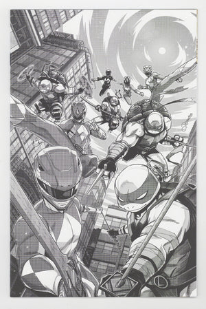 Mighty Morphin Power Rangers / Teenage Mutant Ninja Turtles III 1 Zonno Virgin Incentive (2025)