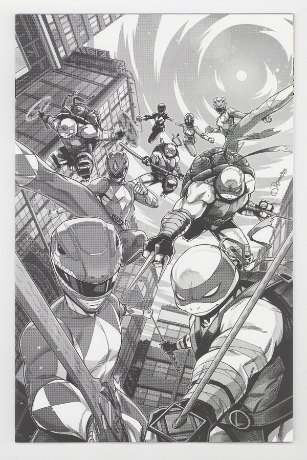 Mighty Morphin Power Rangers / Teenage Mutant Ninja Turtles III 1 Zonno Virgin Incentive (2025)