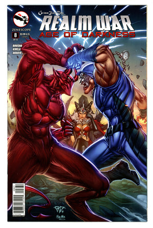 Grimm Fairy Tales Presents Realm War: Age of Darkness 8 High Grade (2015) Pantalena Variant