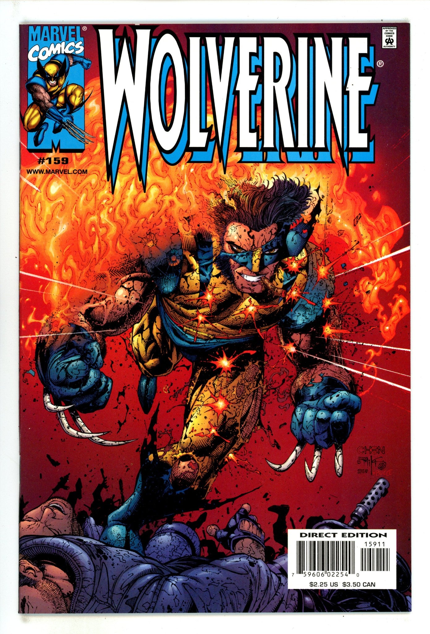 Wolverine Vol 2 159 High Grade (2001) 