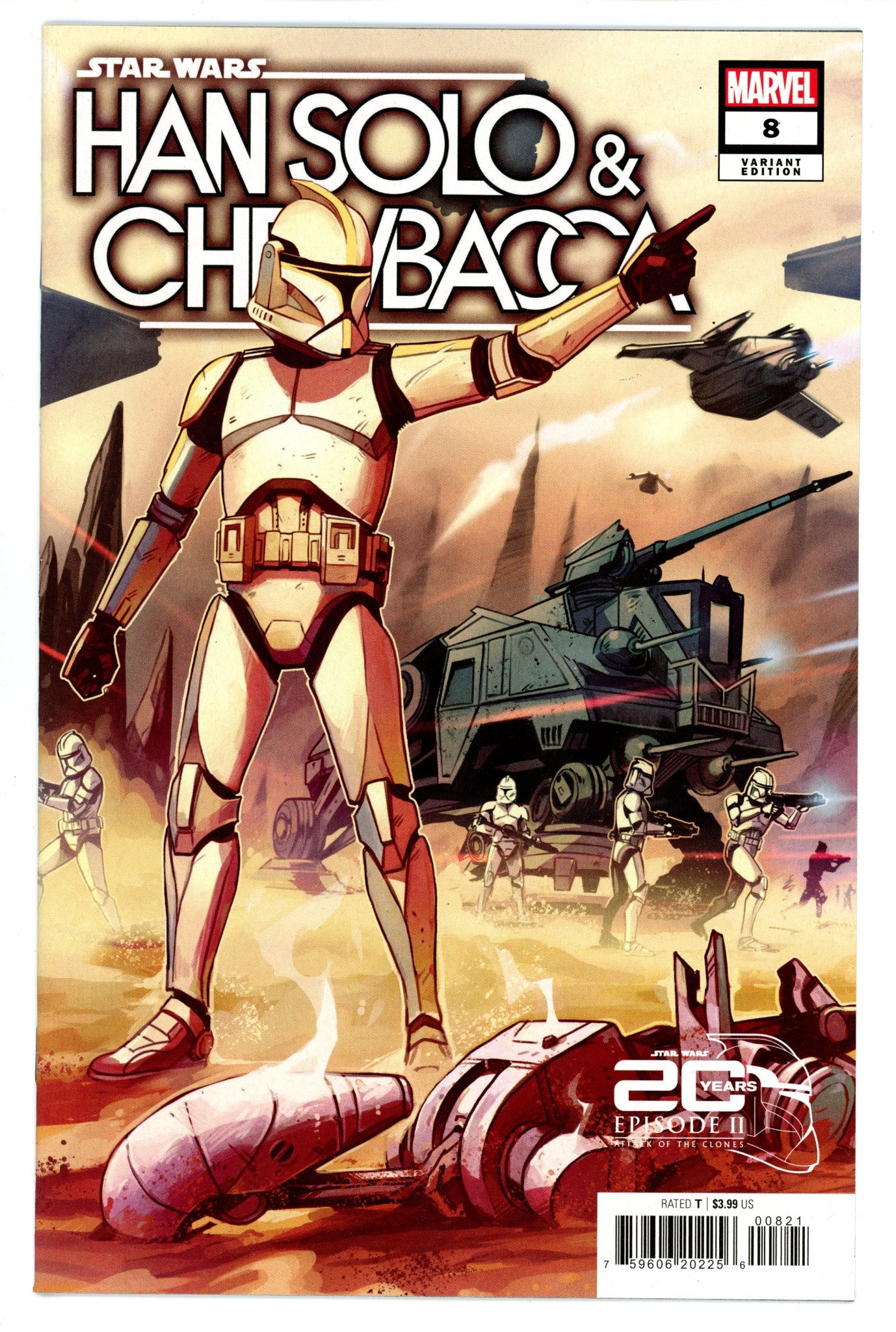 Star Wars: Han Solo & Chewbacca 8 High Grade (2023) Wijngaard Variant 