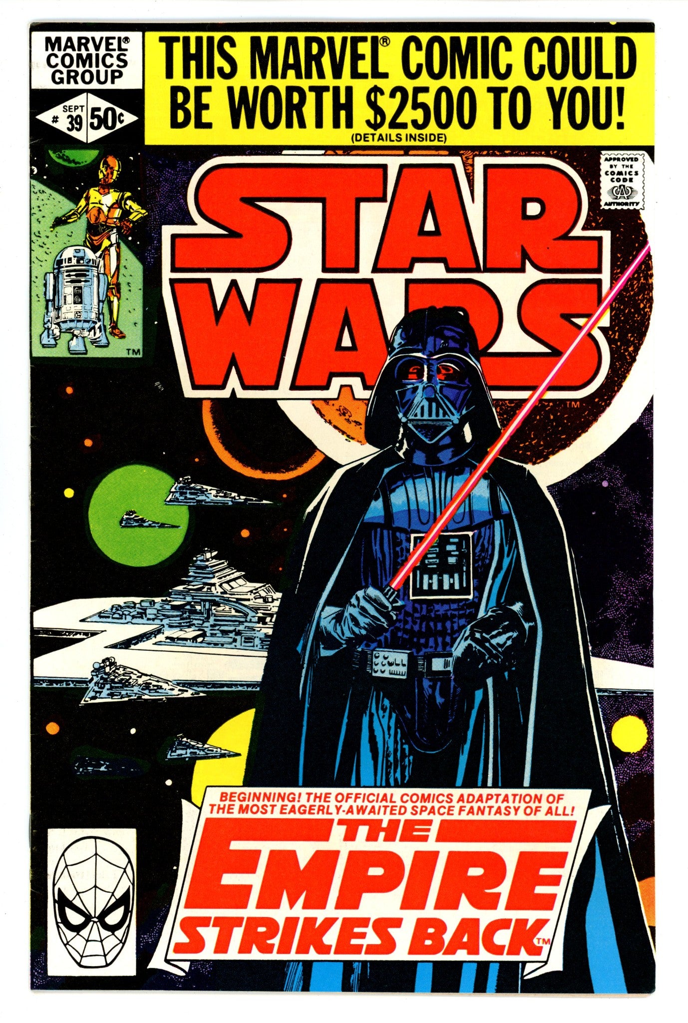 Star Wars Vol 1 39 FN+ (6.5) (1980) 