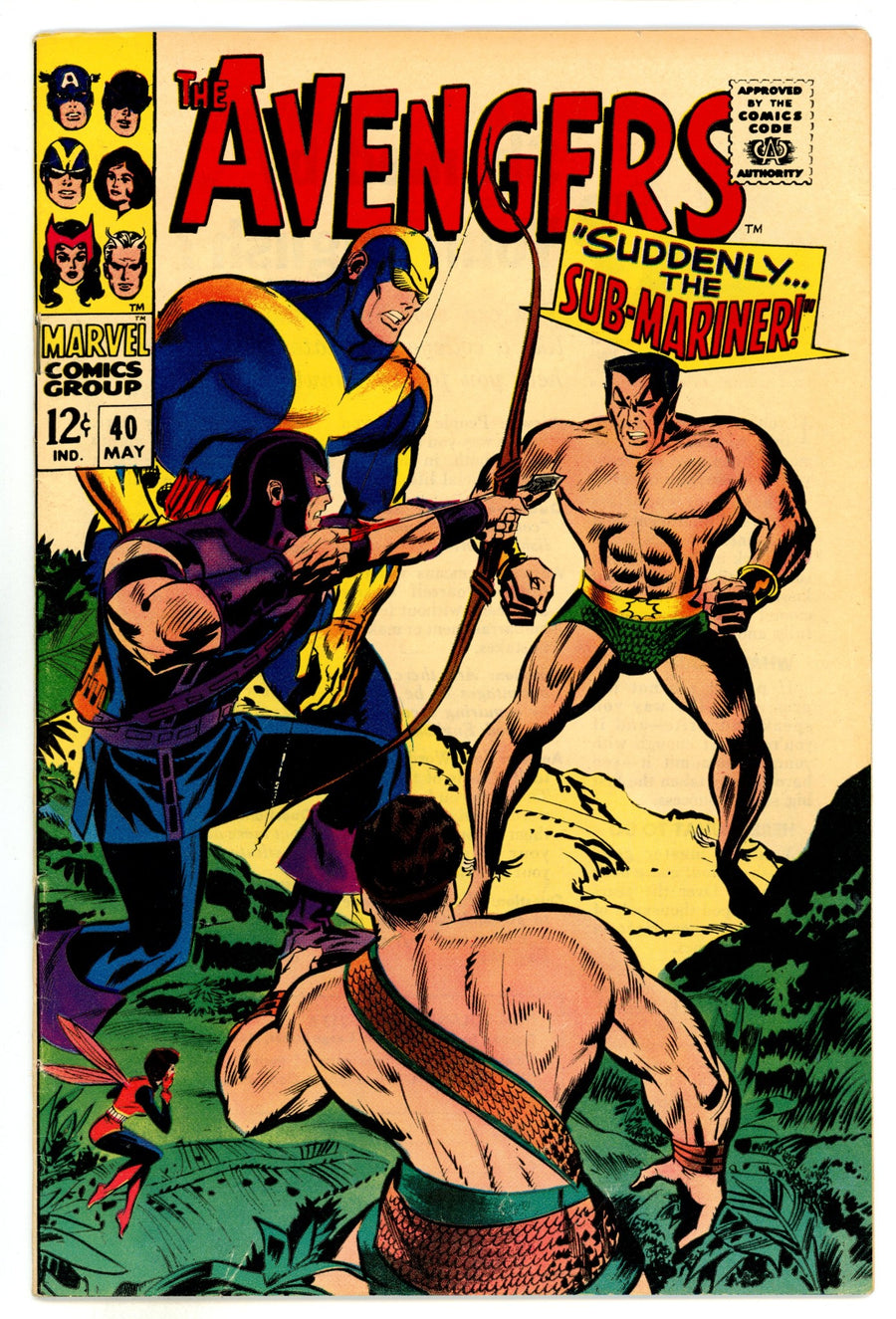 The Avengers Vol 1 40  FN/VF (7.0)  (1967)  