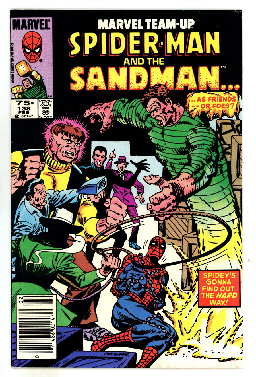 Marvel Team-Up Vol 1 138  FN- (5.5)  (1984)  Canadian Price Variant  