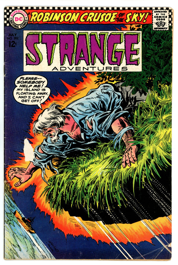 Strange Adventures Vol 1 202 VG/FN (5.0) (1967)