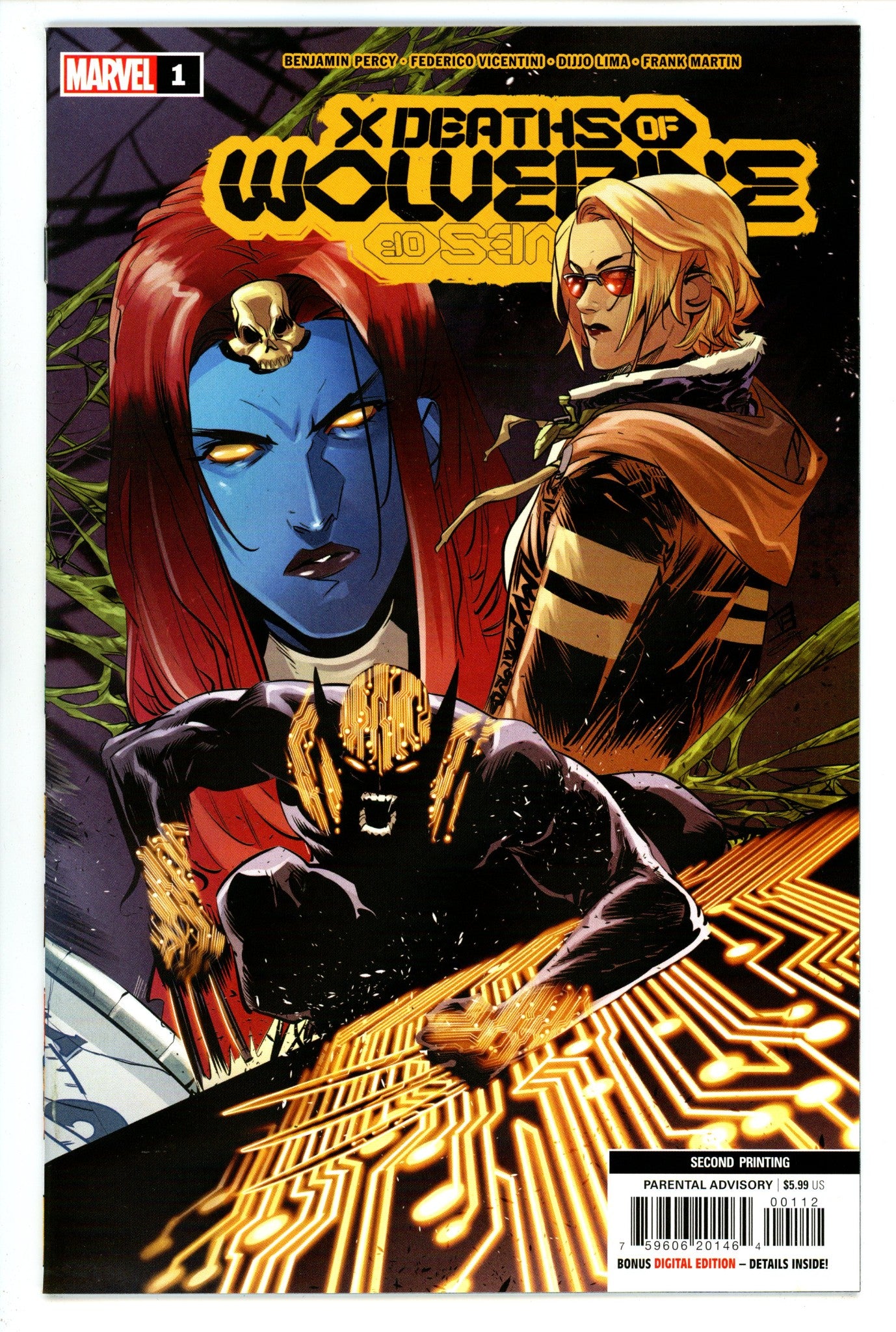 X Deaths of Wolverine 1 High Grade (2022) 2nd Print 