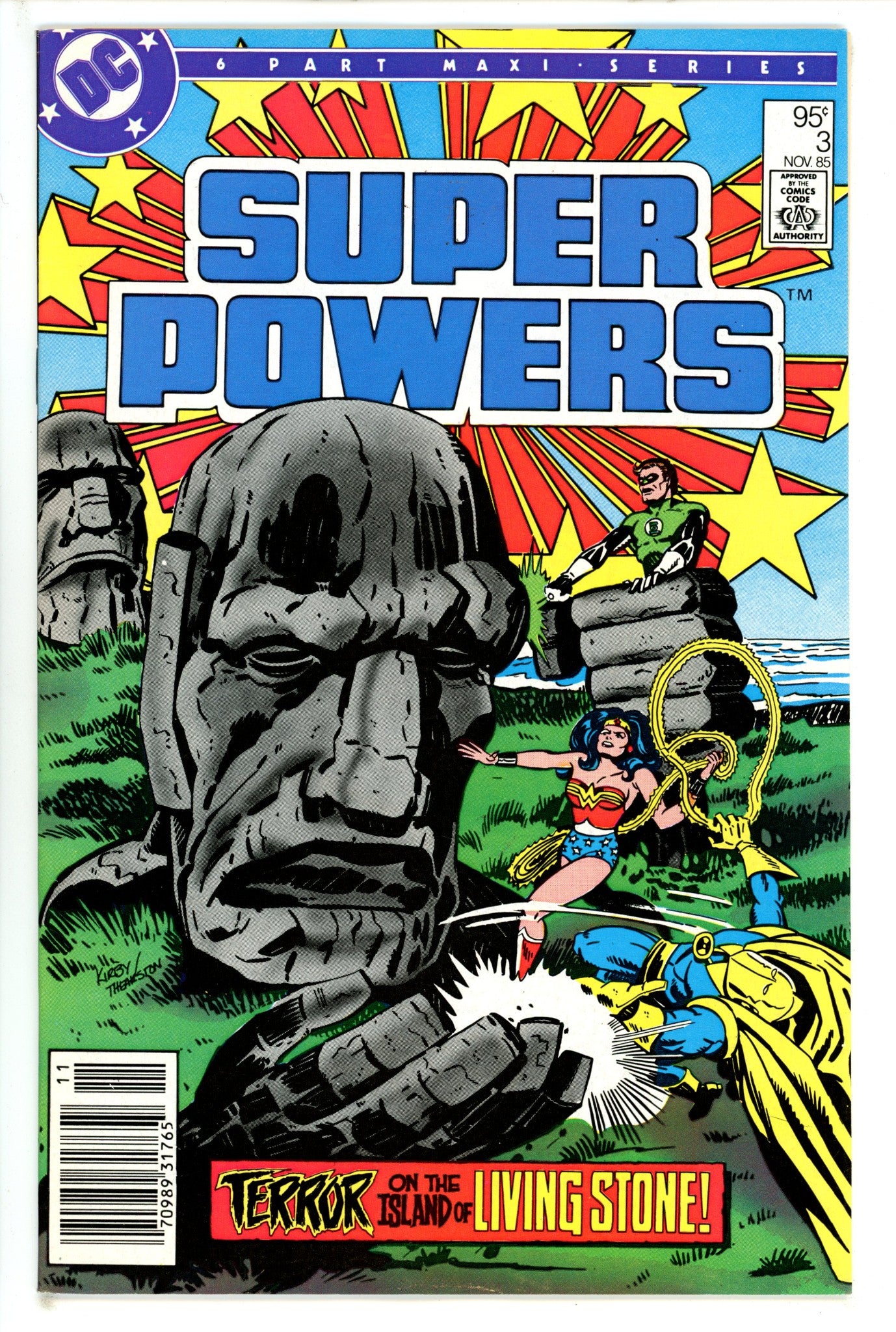 Super Powers Vol 2 3 Canadian Variant VF- (1985)