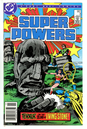 Super Powers Vol 2 3 Canadian Variant VF- (1985)