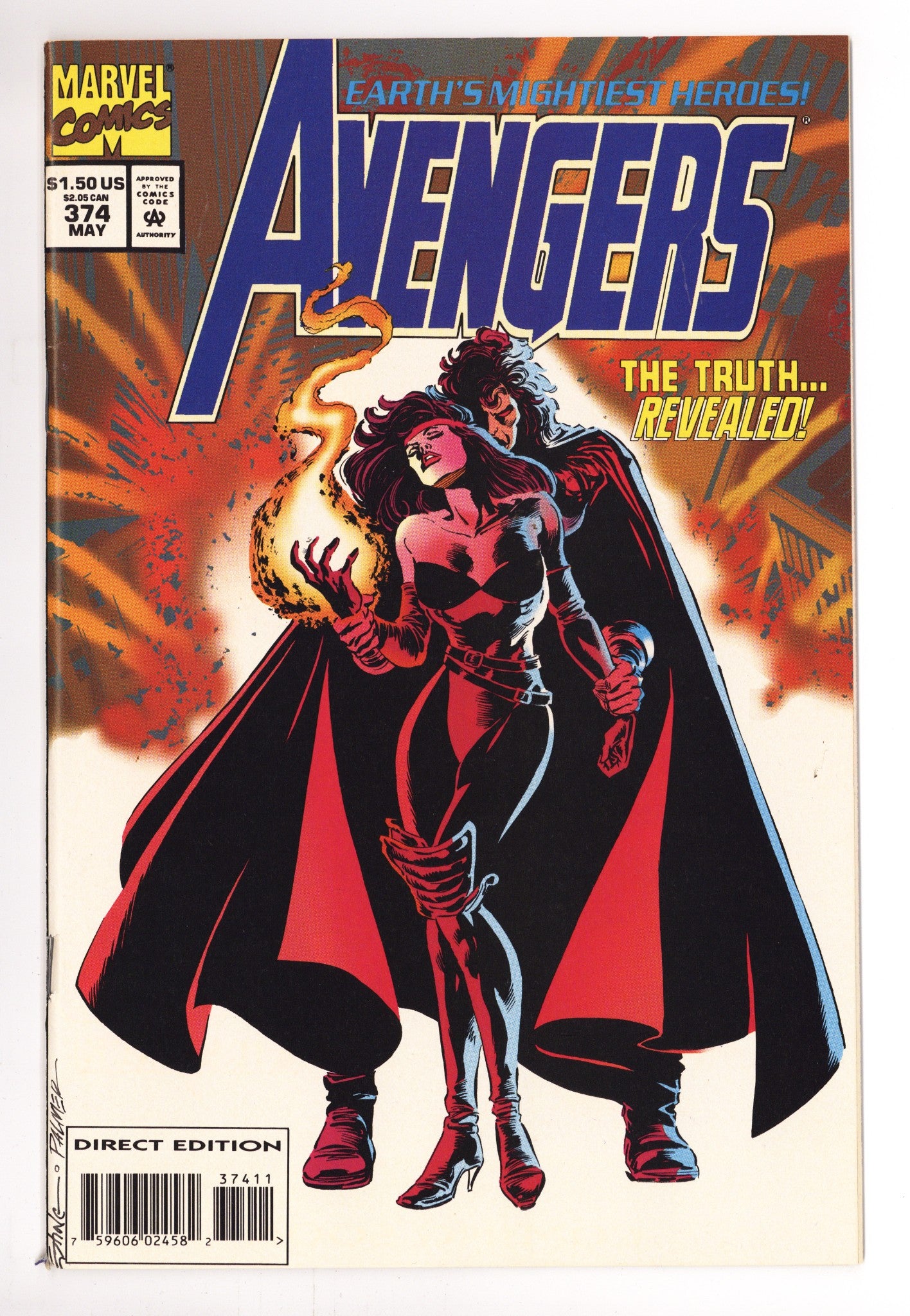 The Avengers Vol 1 374 High Grade (1994) 