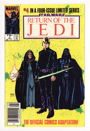 Star Wars: Return of the Jedi 4 VF- (7.5) (1984) Canadian Price Variant 