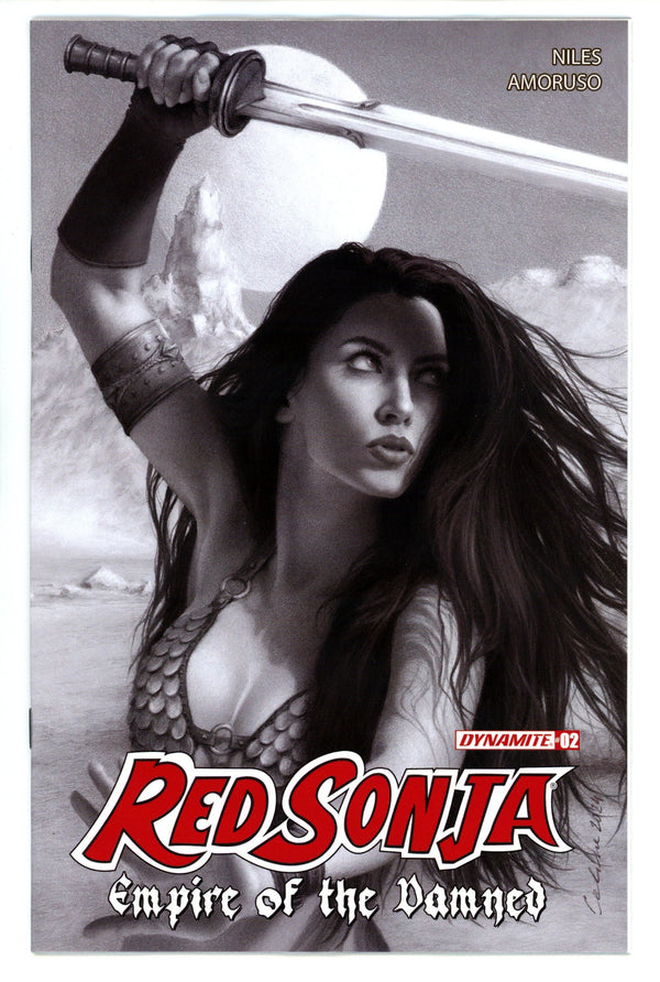 Red Sonja Empire Damned 2 Celina B&W Incentive Variant (2024)